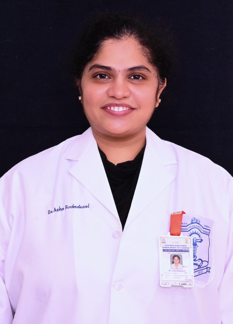 Dr. Asha Badadesai