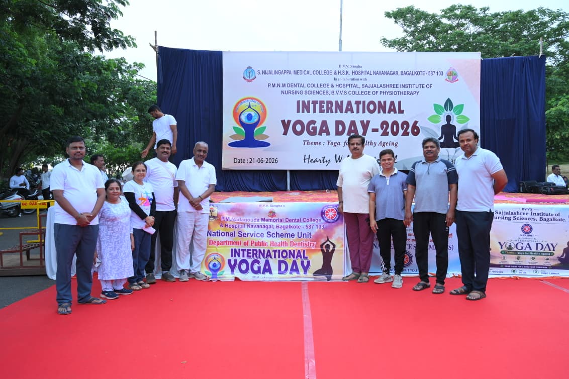 PMNM Dental College and Hospital Celebrated International Yoga Day 2026